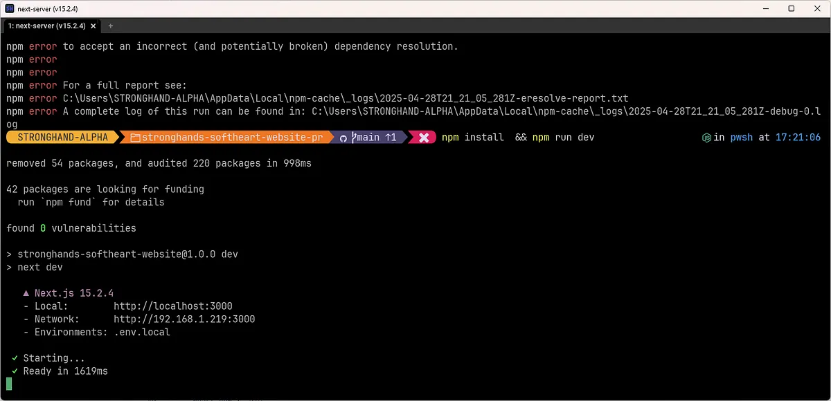 I love my new terminal and how it renders things