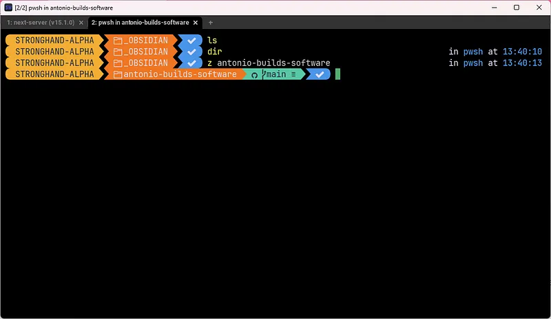 New Terminal