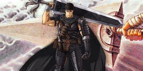 Guts from Berserk wielding Dragon Slayer