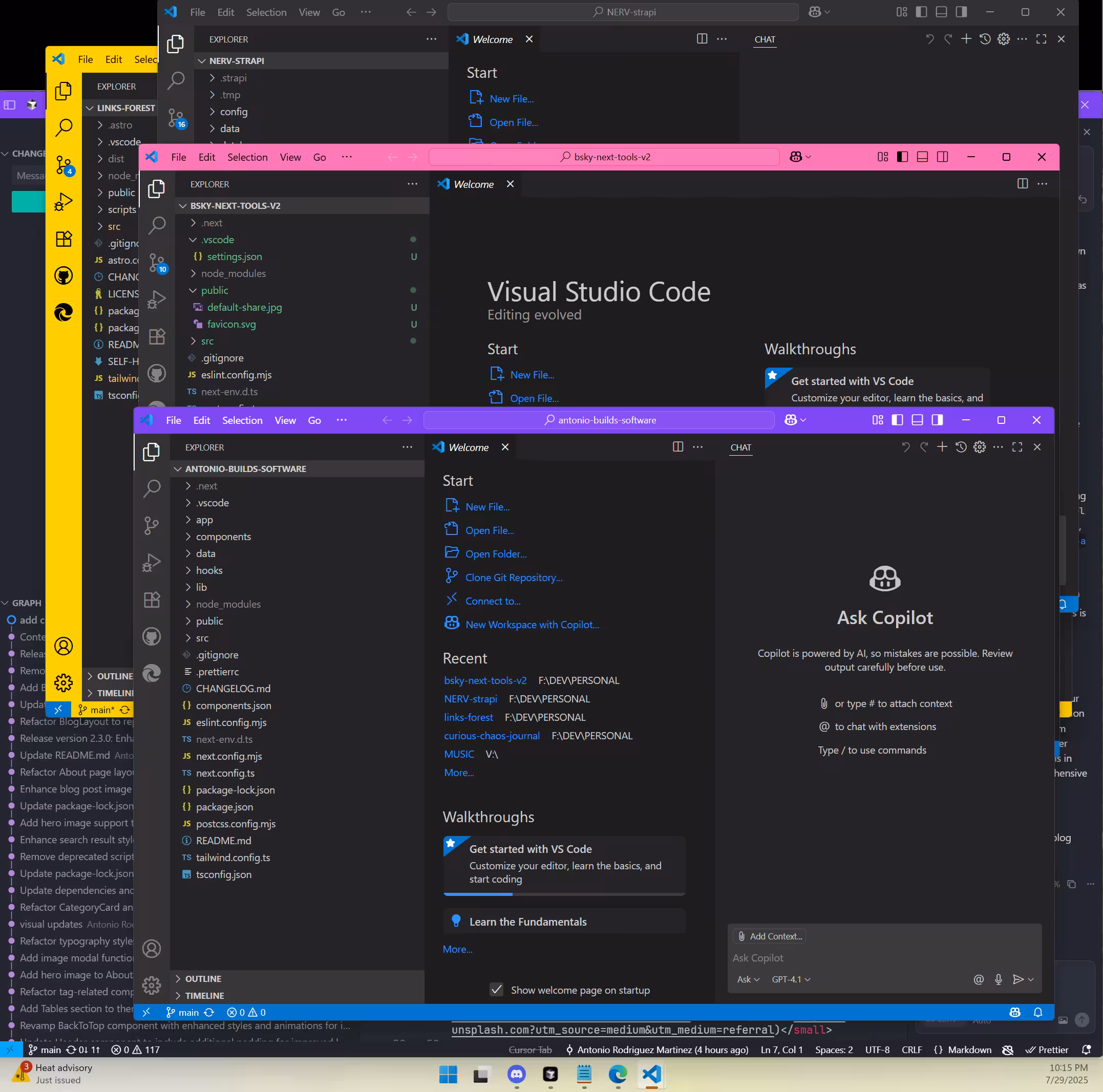 🖼️ VS Code Title Bar Signaling System
