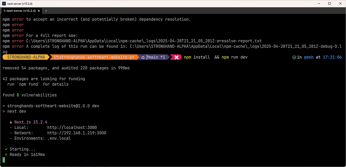 I love my new terminal and how it renders things
