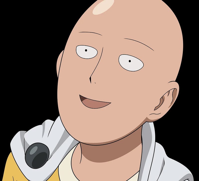 Saitama from One Punch Man